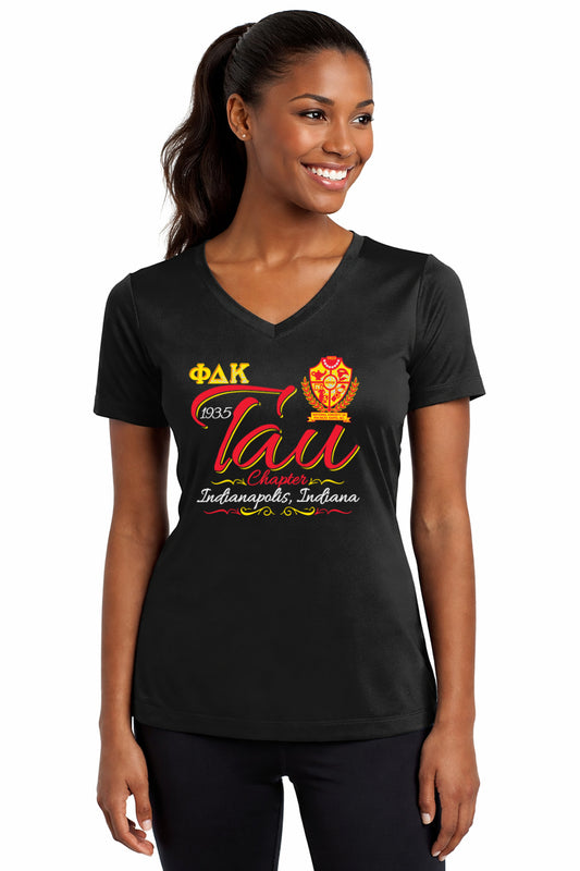 Tau Chapter Glitter Shirt